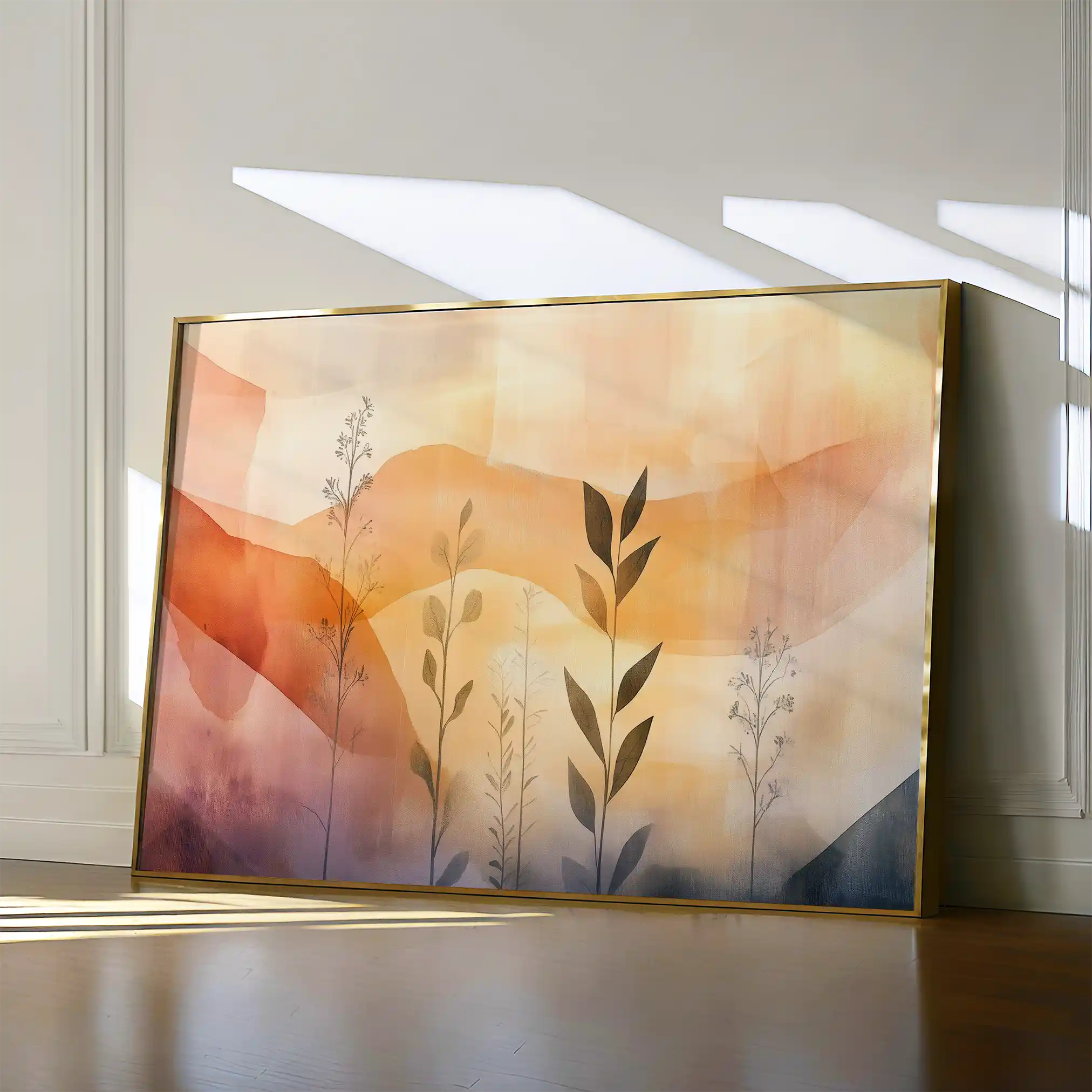 Boho 172 Canvas Art 60 x 40 cm / Black