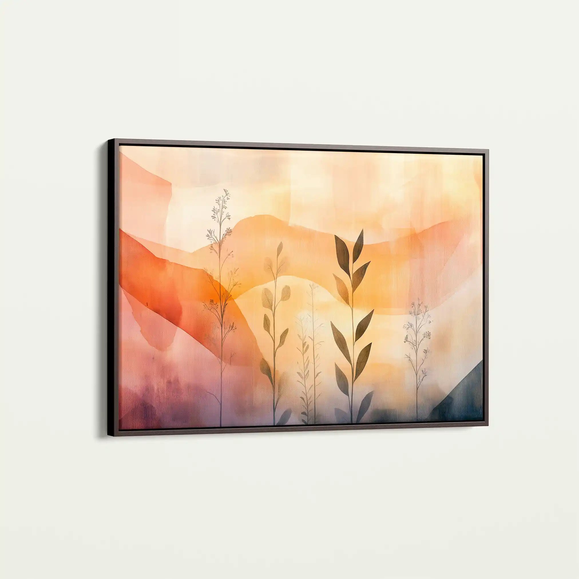 Boho 172 Canvas Art 60 x 40 cm / Black