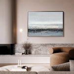 Abstract 1721 Canvas Art 60 x 40 cm / Black