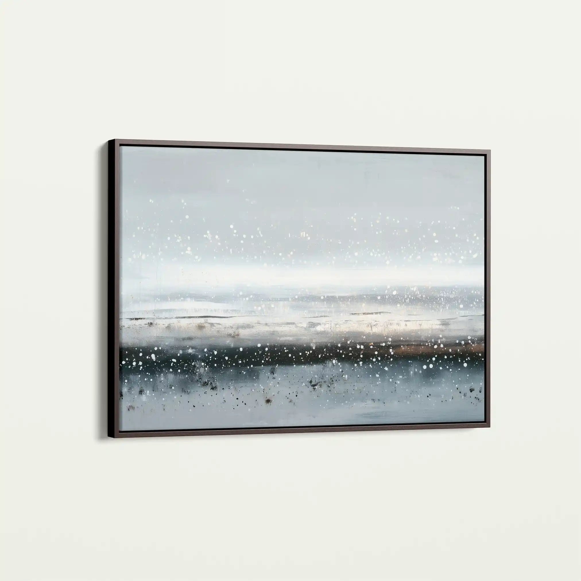 Abstract 1721 Canvas Art 60 x 40 cm / Black