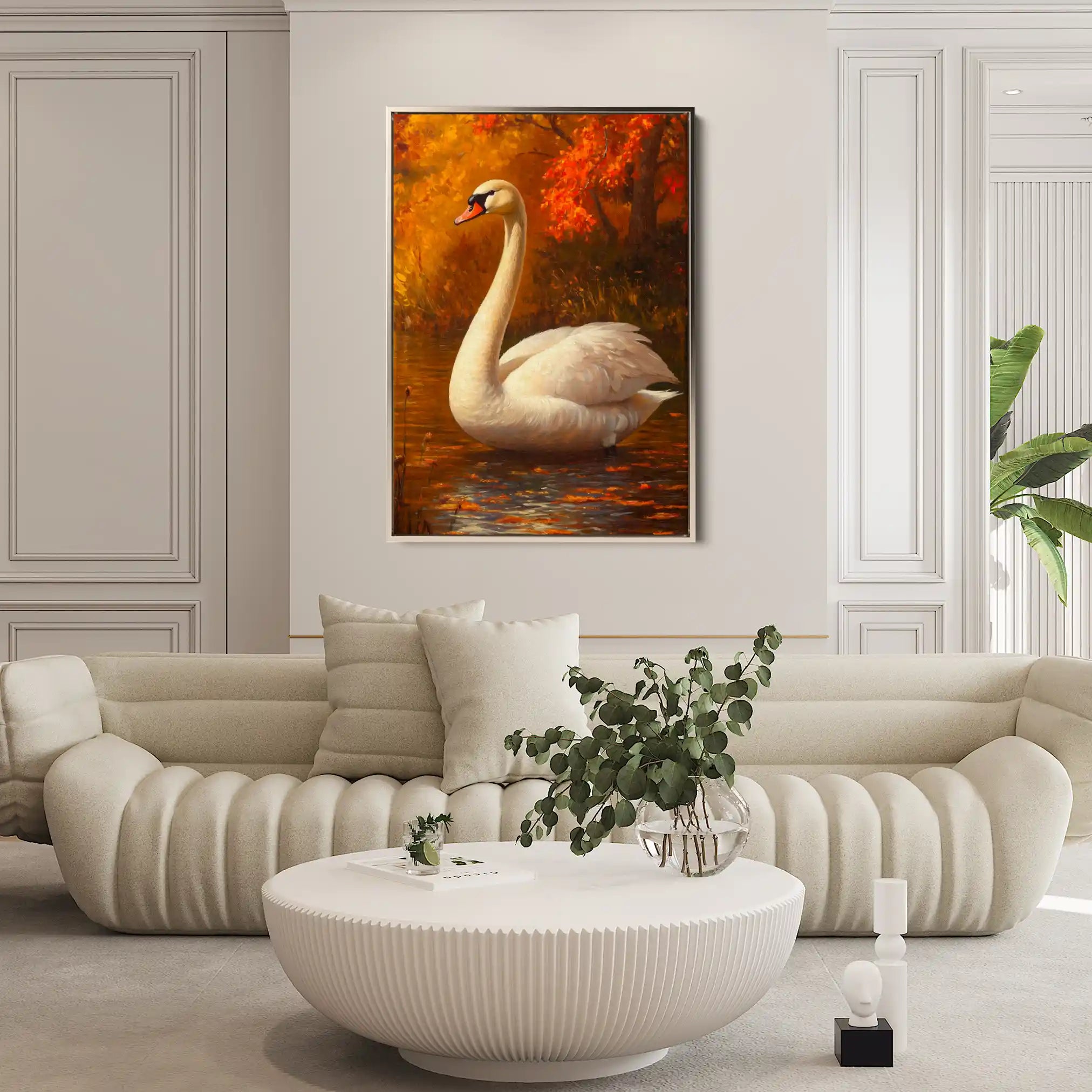 Animals 173 Canvas Art 60 x 40 cm / Black