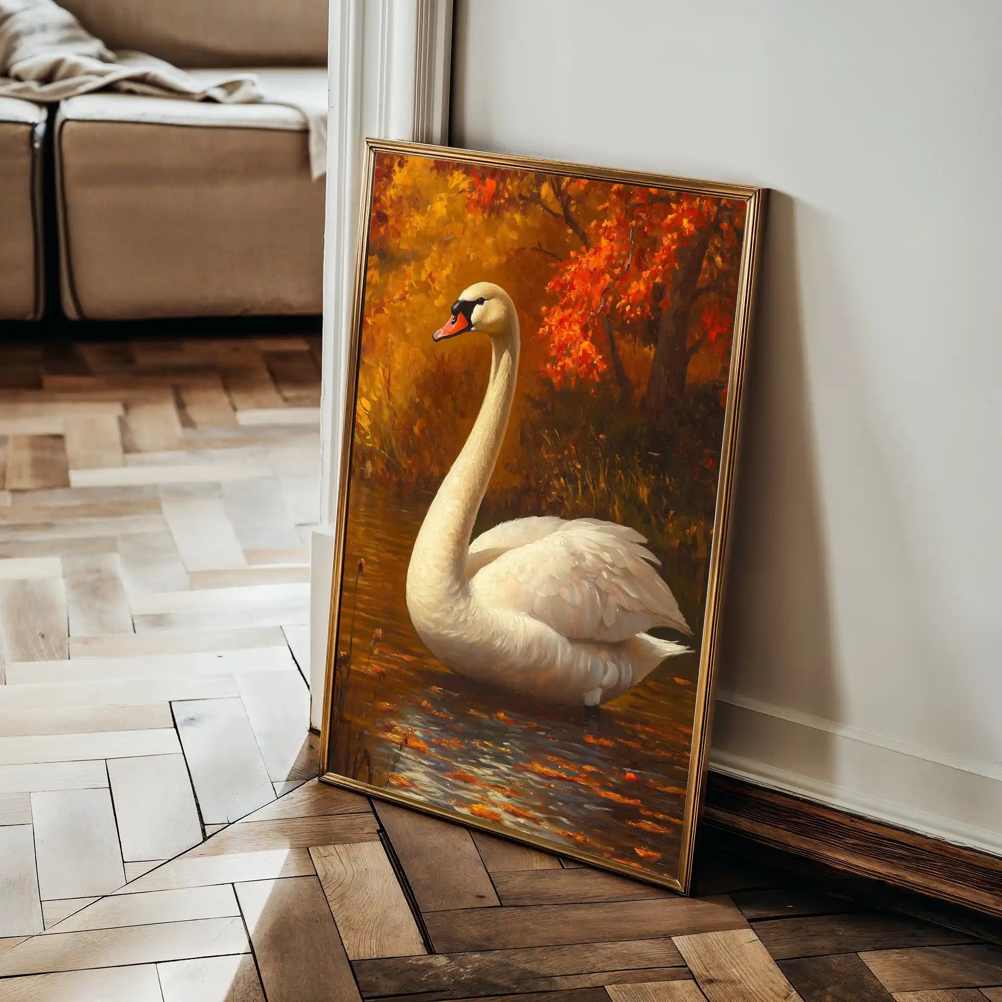 Animals 173 Canvas Art 60 x 40 cm / Black