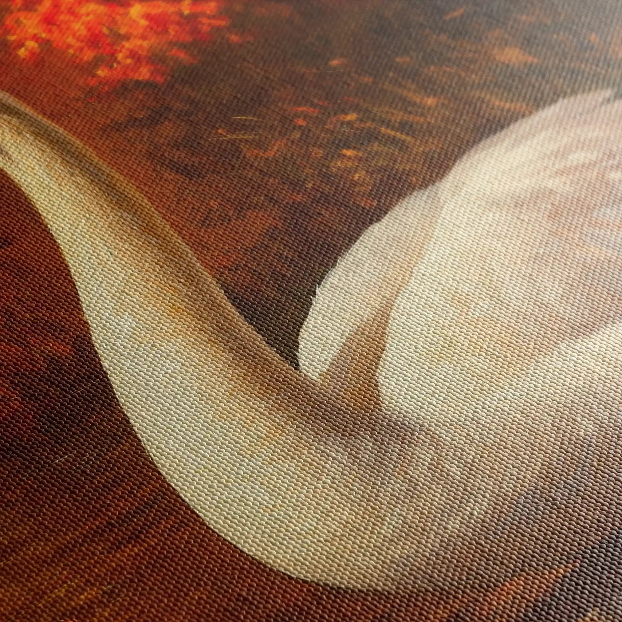 Animals 173 Canvas Art 60 x 40 cm / Black