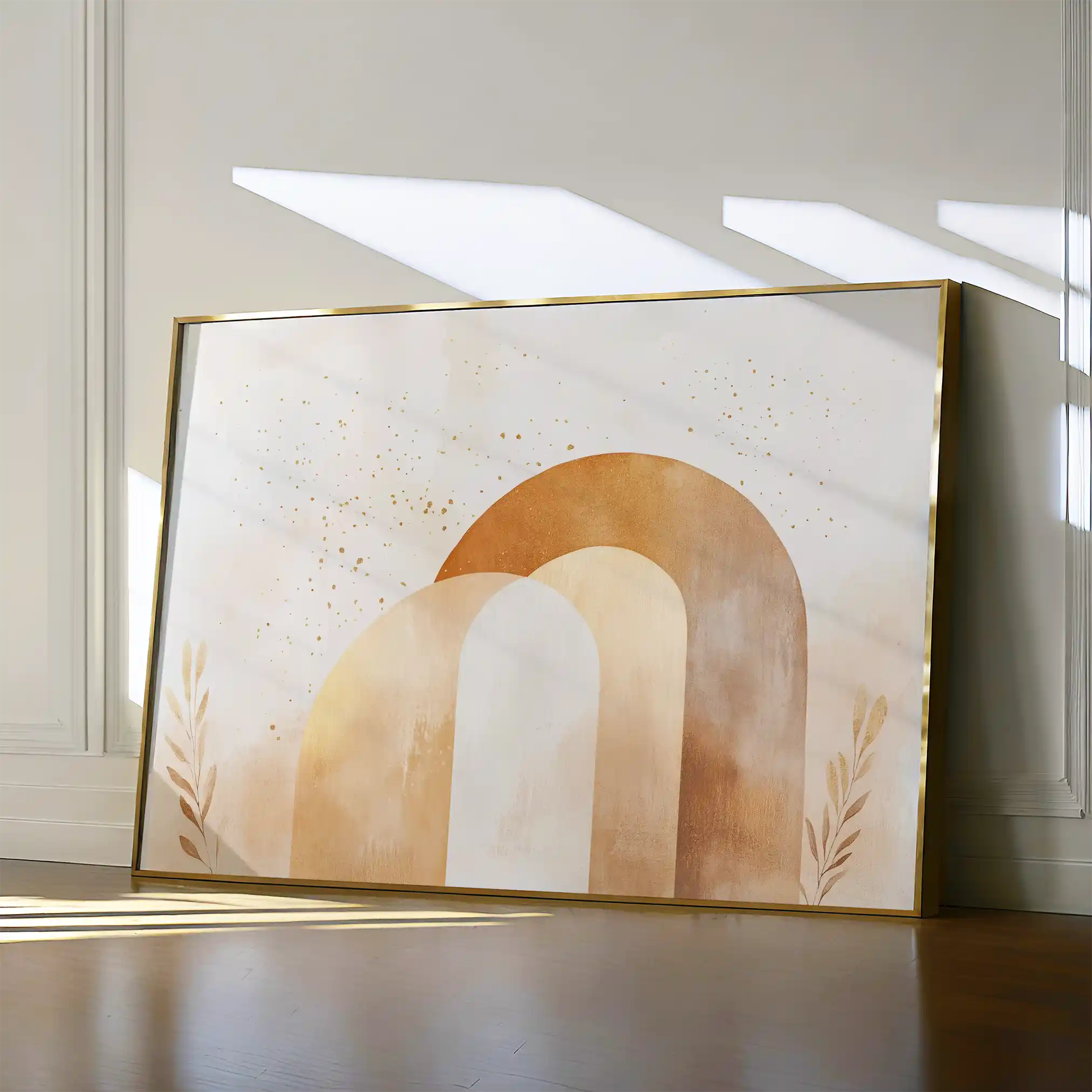 Boho 173 Canvas Art 60 x 40 cm / Black