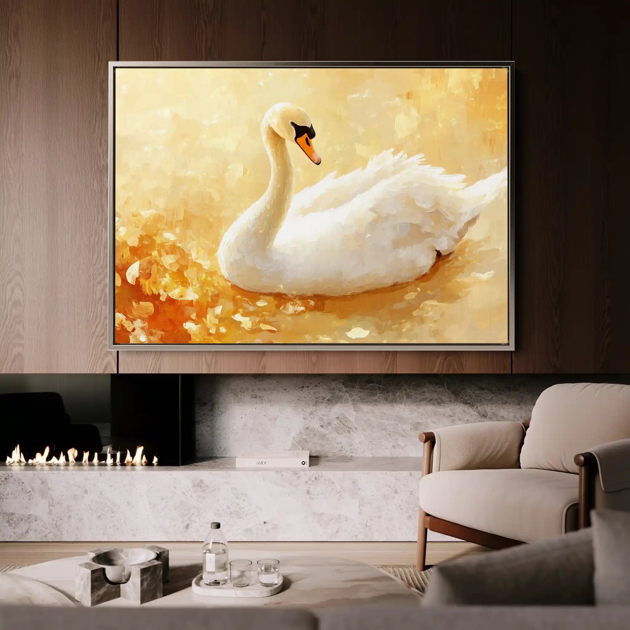 Animals 174 Canvas Art 60 x 40 cm / Black