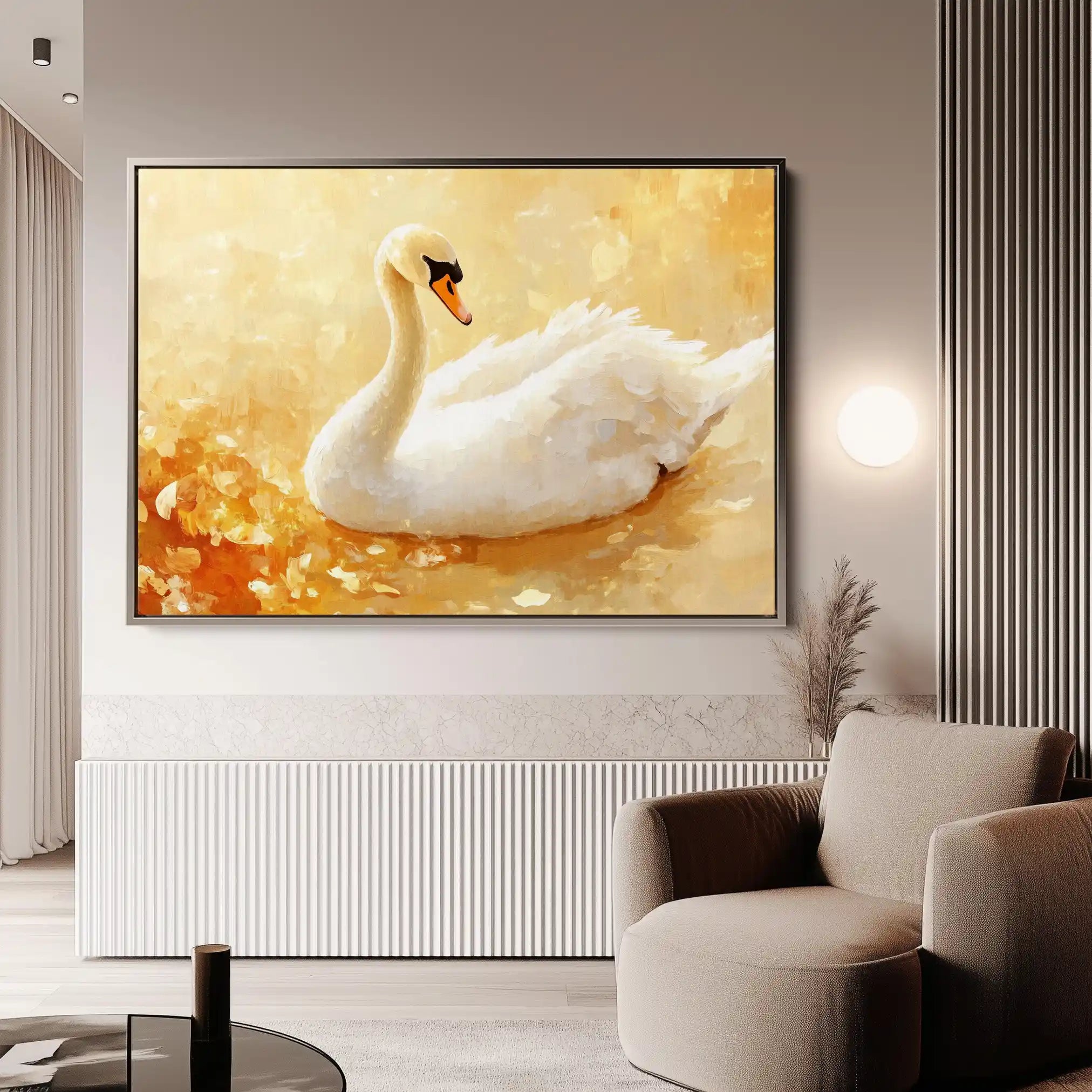 Animals 174 Canvas Art 60 x 40 cm / Black