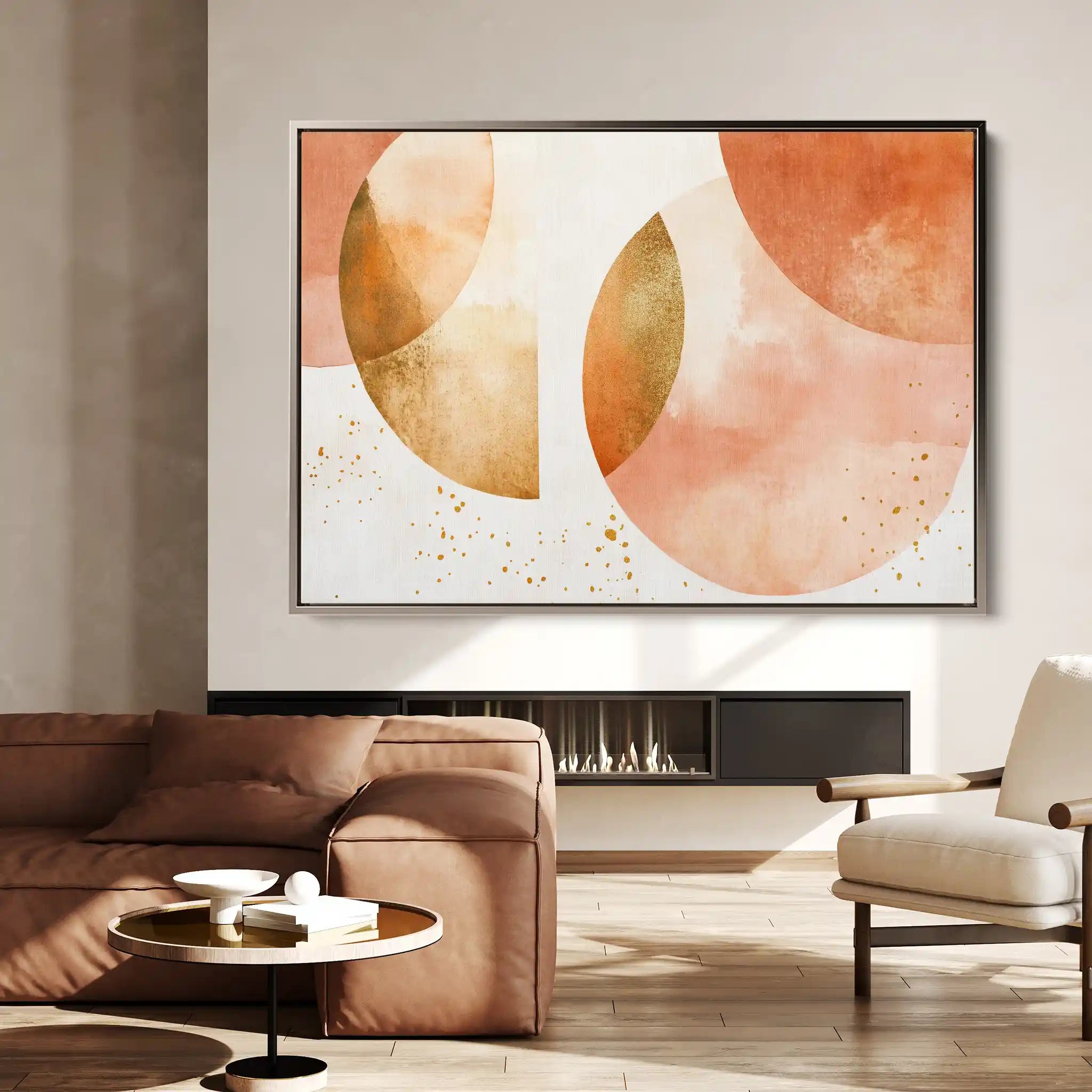 Boho 174 Canvas Art 60 x 40 cm / Black