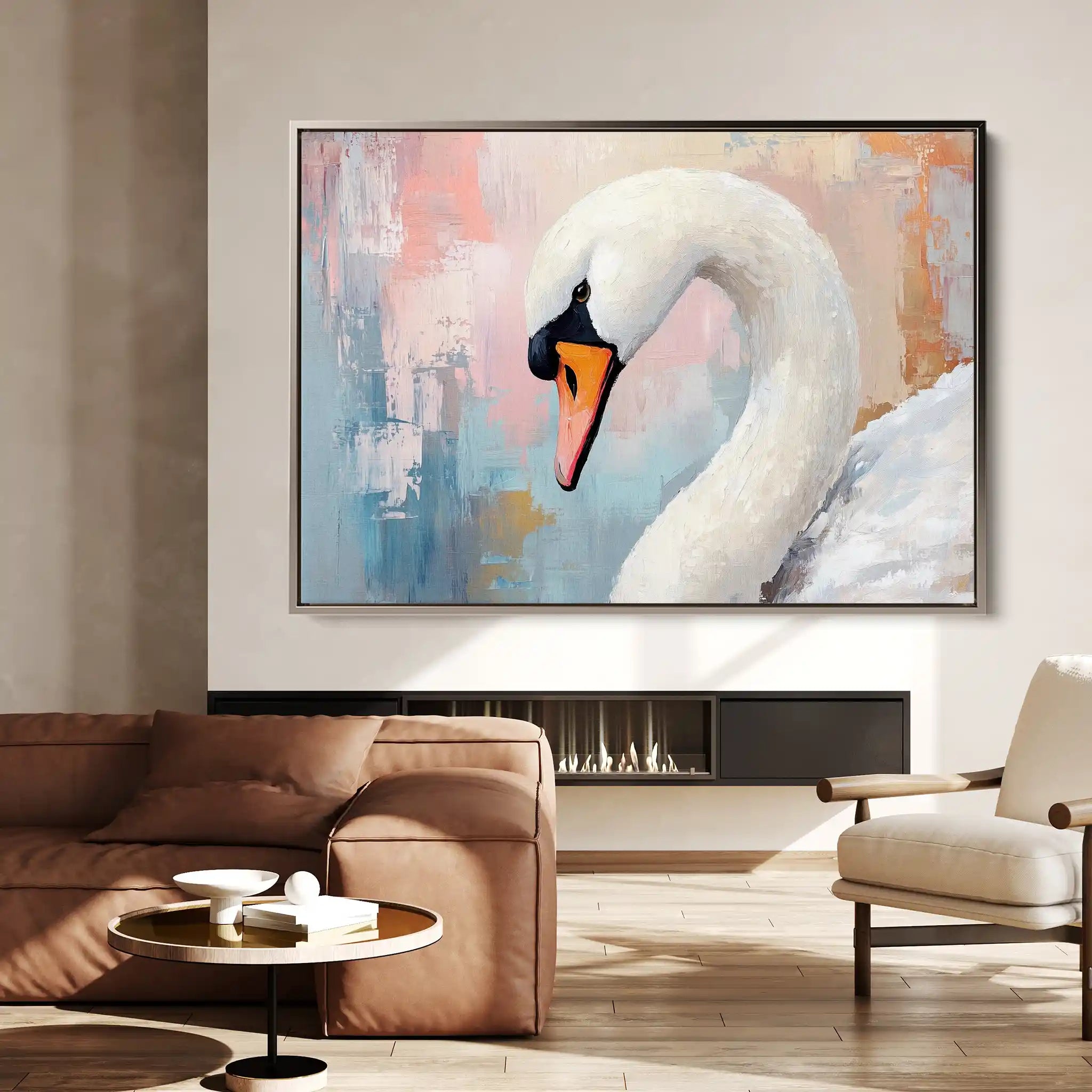 Animals 175 Canvas Art 60 x 40 cm / Black