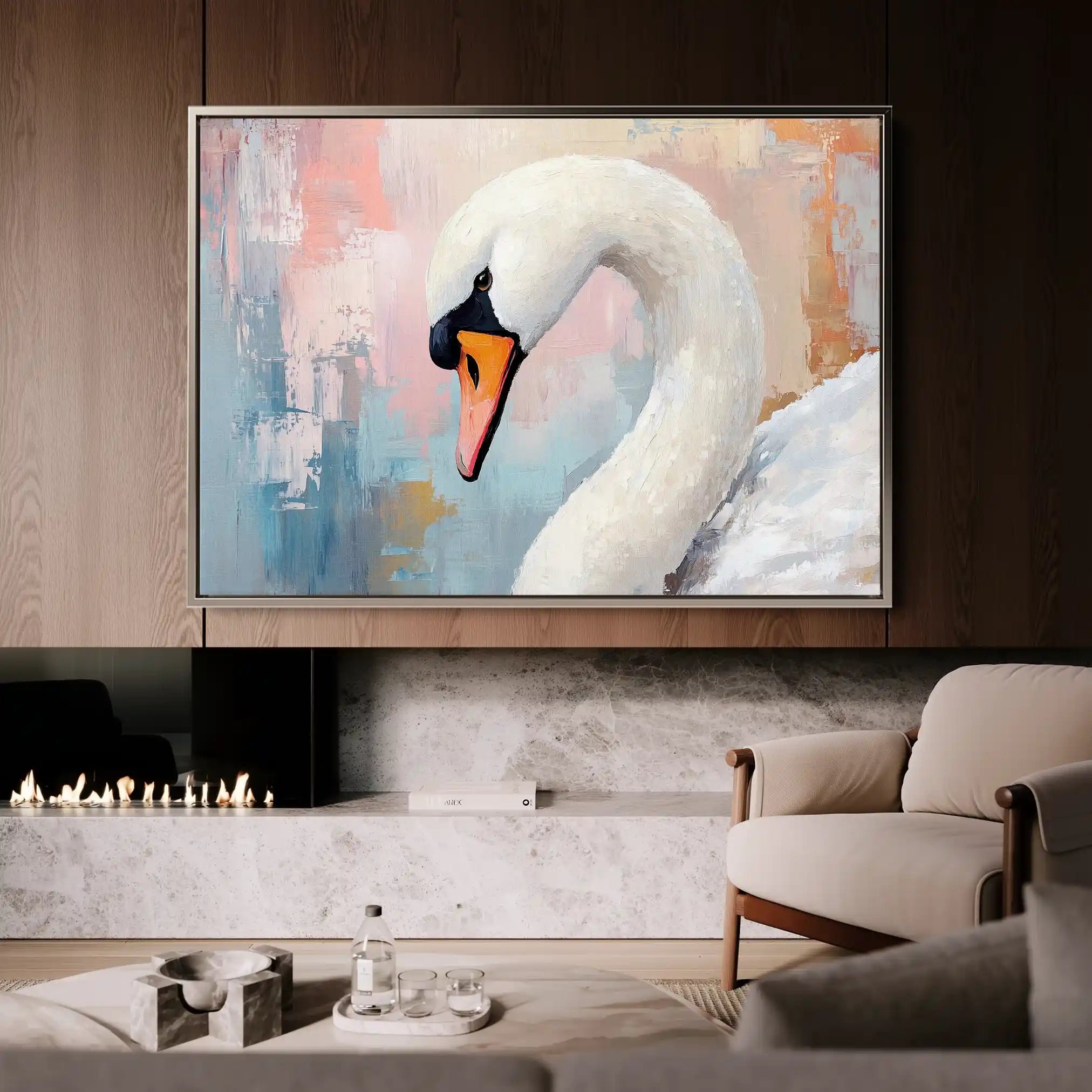 Animals 175 Canvas Art 60 x 40 cm / Black