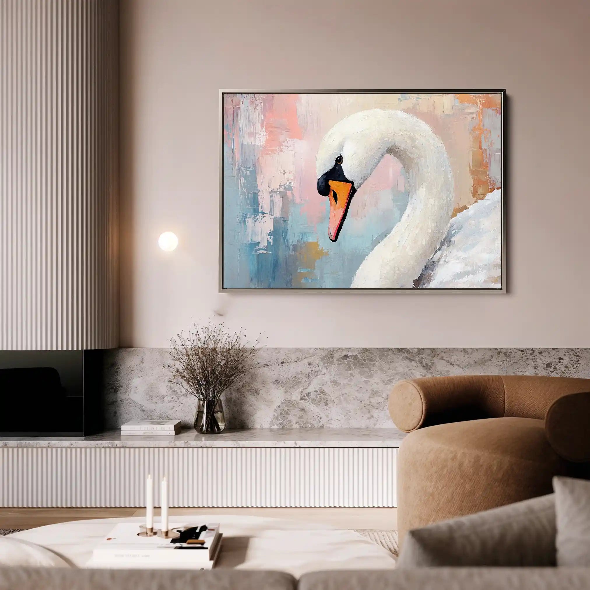 Animals 175 Canvas Art 60 x 40 cm / Black