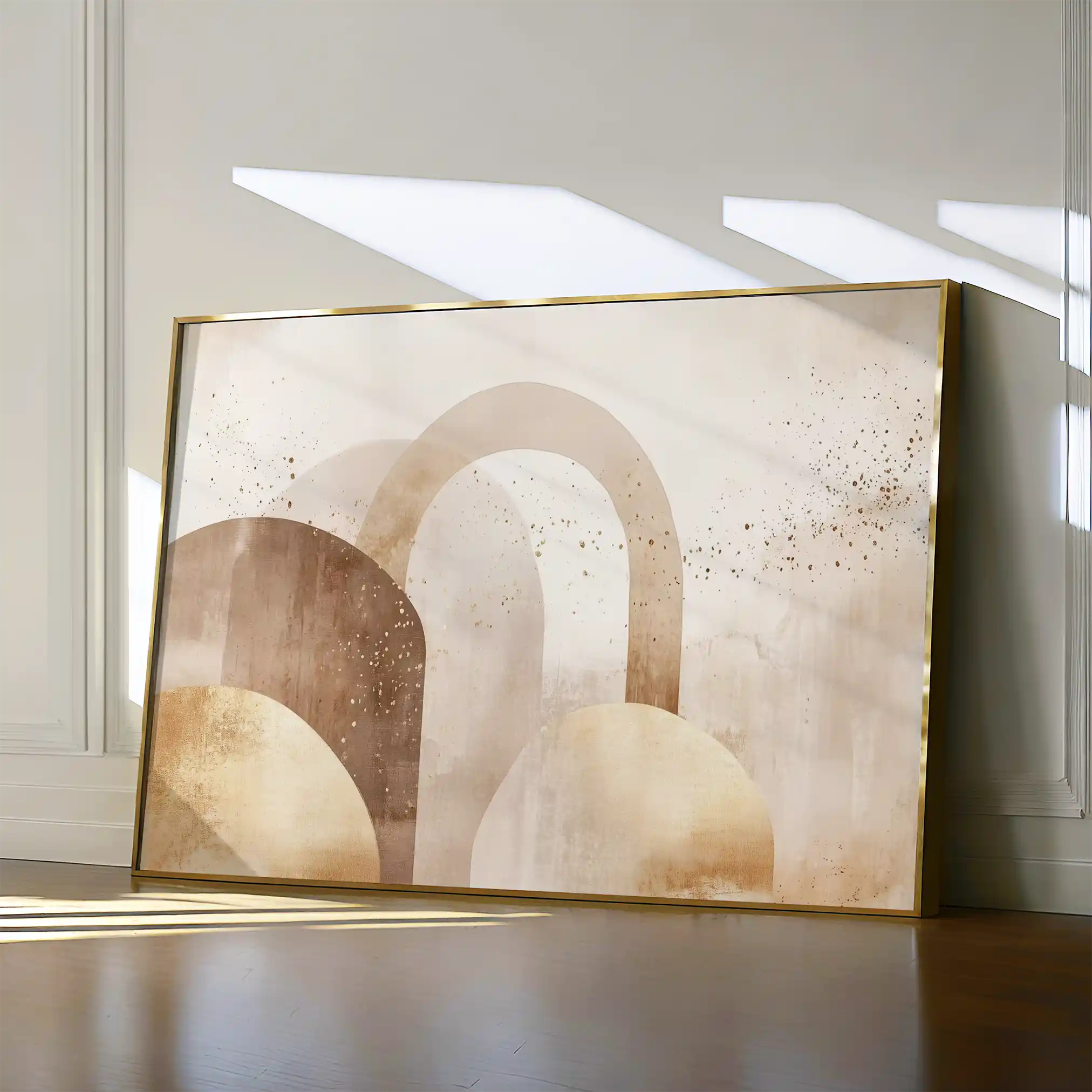 Boho 175 Canvas Art 60 x 40 cm / Black