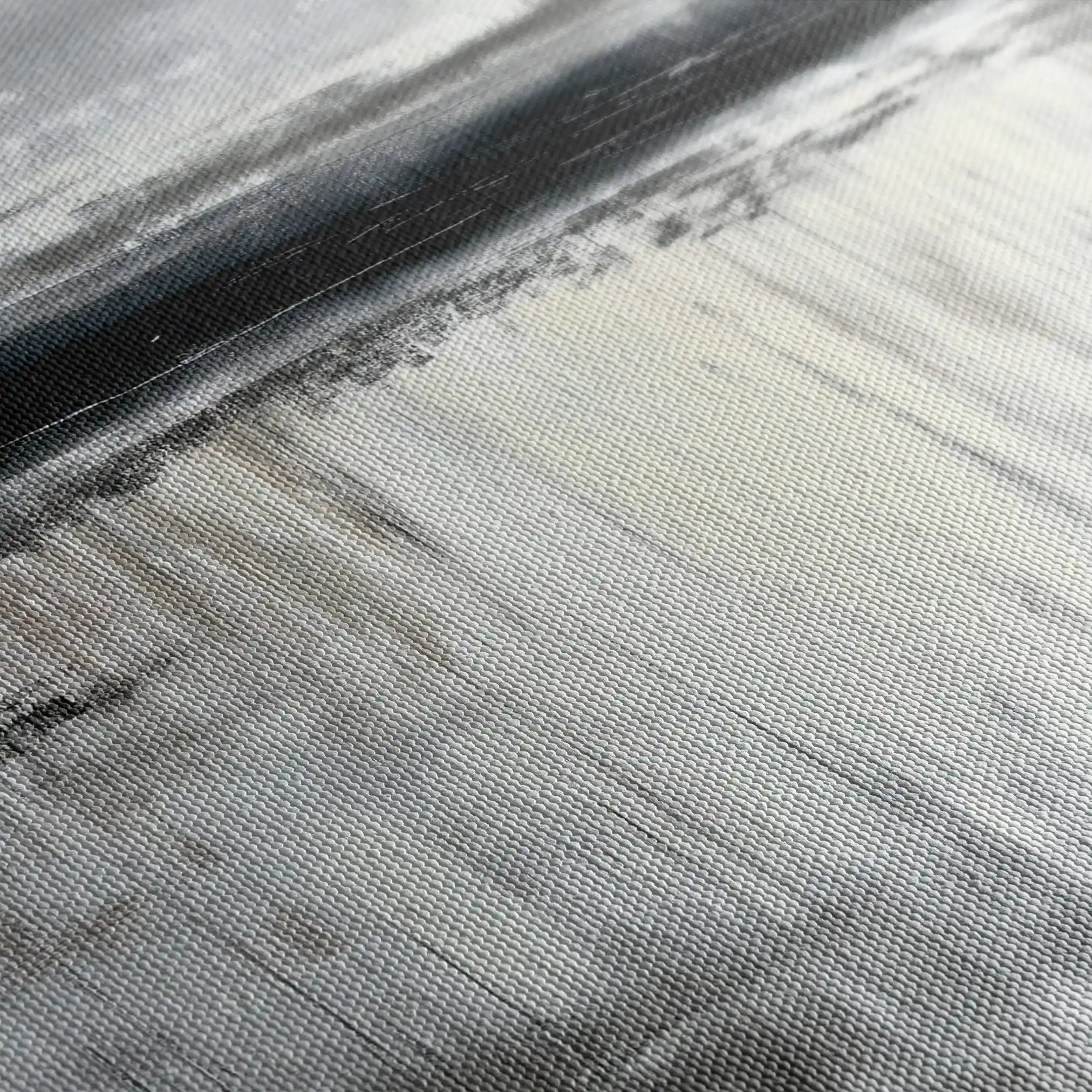 Abstract 1756 Canvas Art 60 x 40 cm / Black