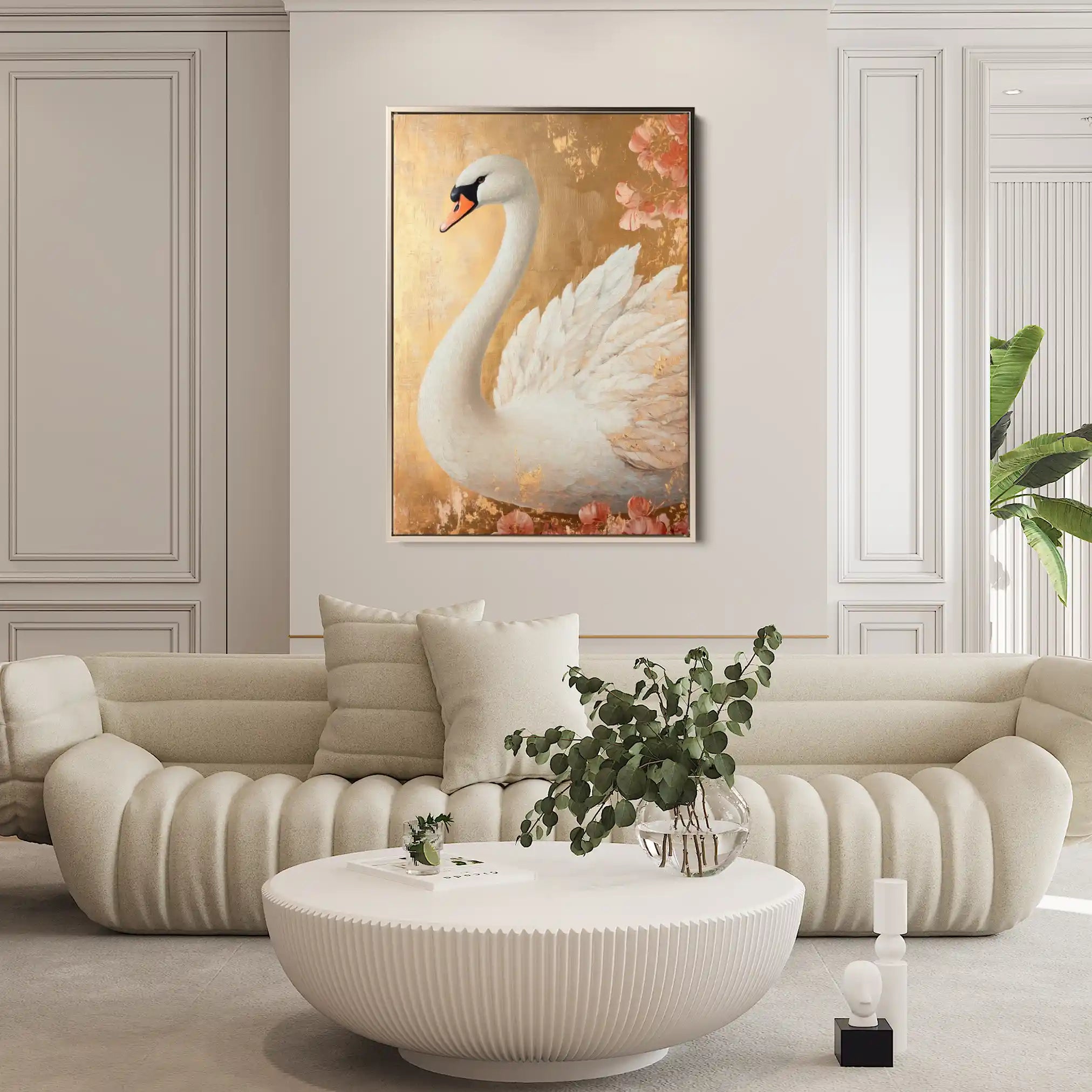 Animals 176 Canvas Art 60 x 40 cm / Black