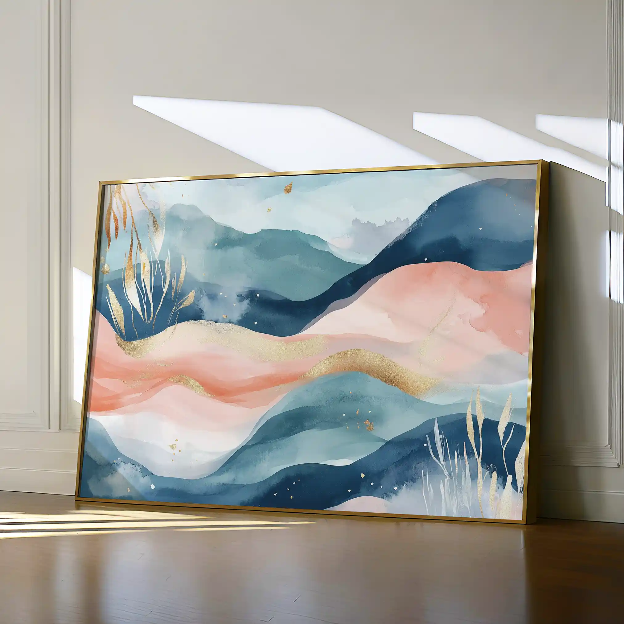 Boho 176 Canvas Art 60 x 40 cm / Black