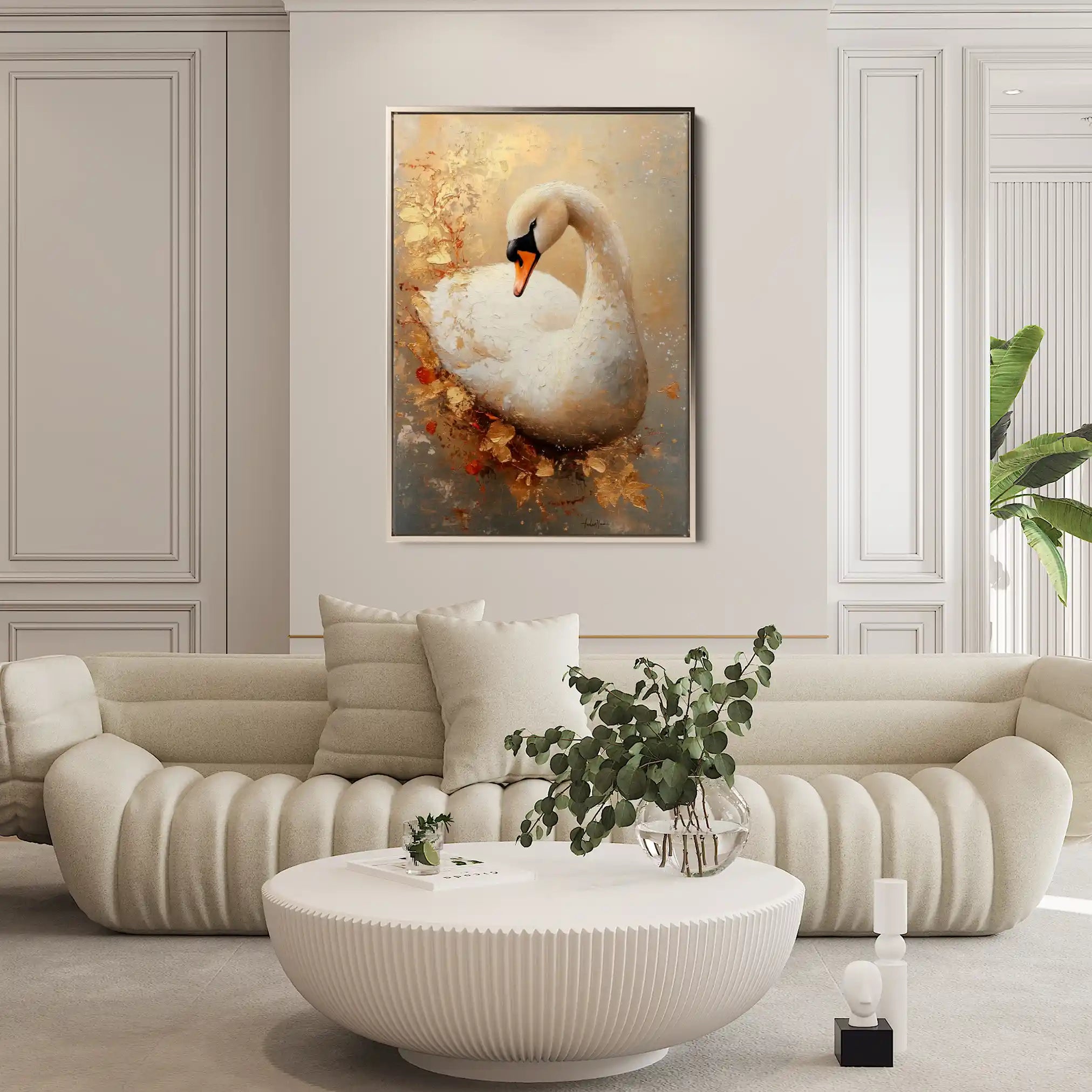 Animals 177 Canvas Art 60 x 40 cm / Black