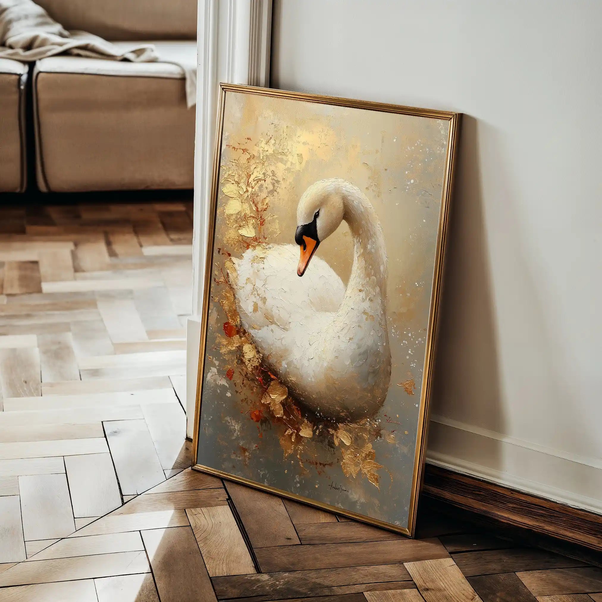 Animals 177 Canvas Art 60 x 40 cm / Black