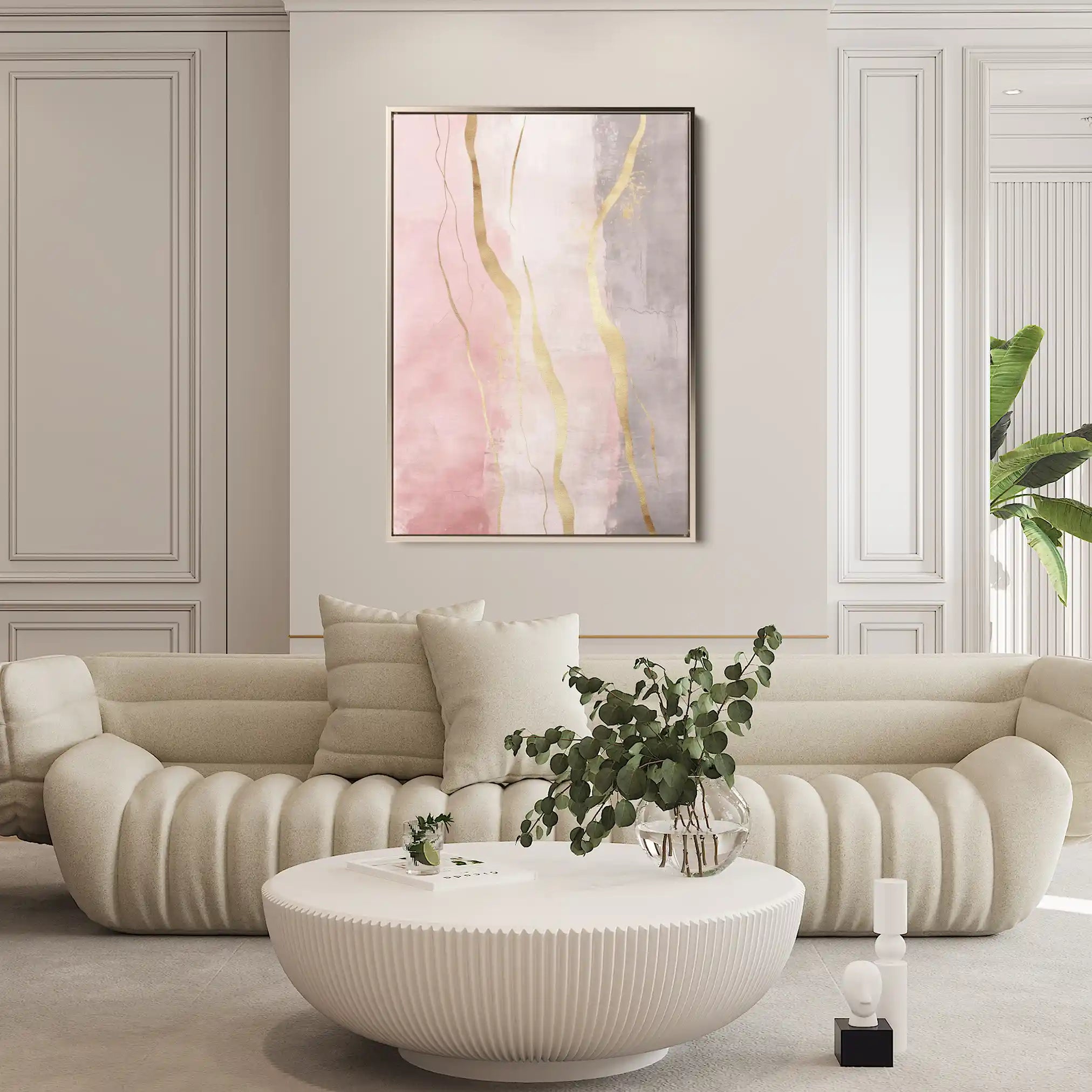 Boho 177 Canvas Art 60 x 40 cm / Black