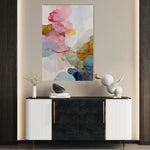 Abstract 1771 Canvas Art 60 x 40 cm / Black