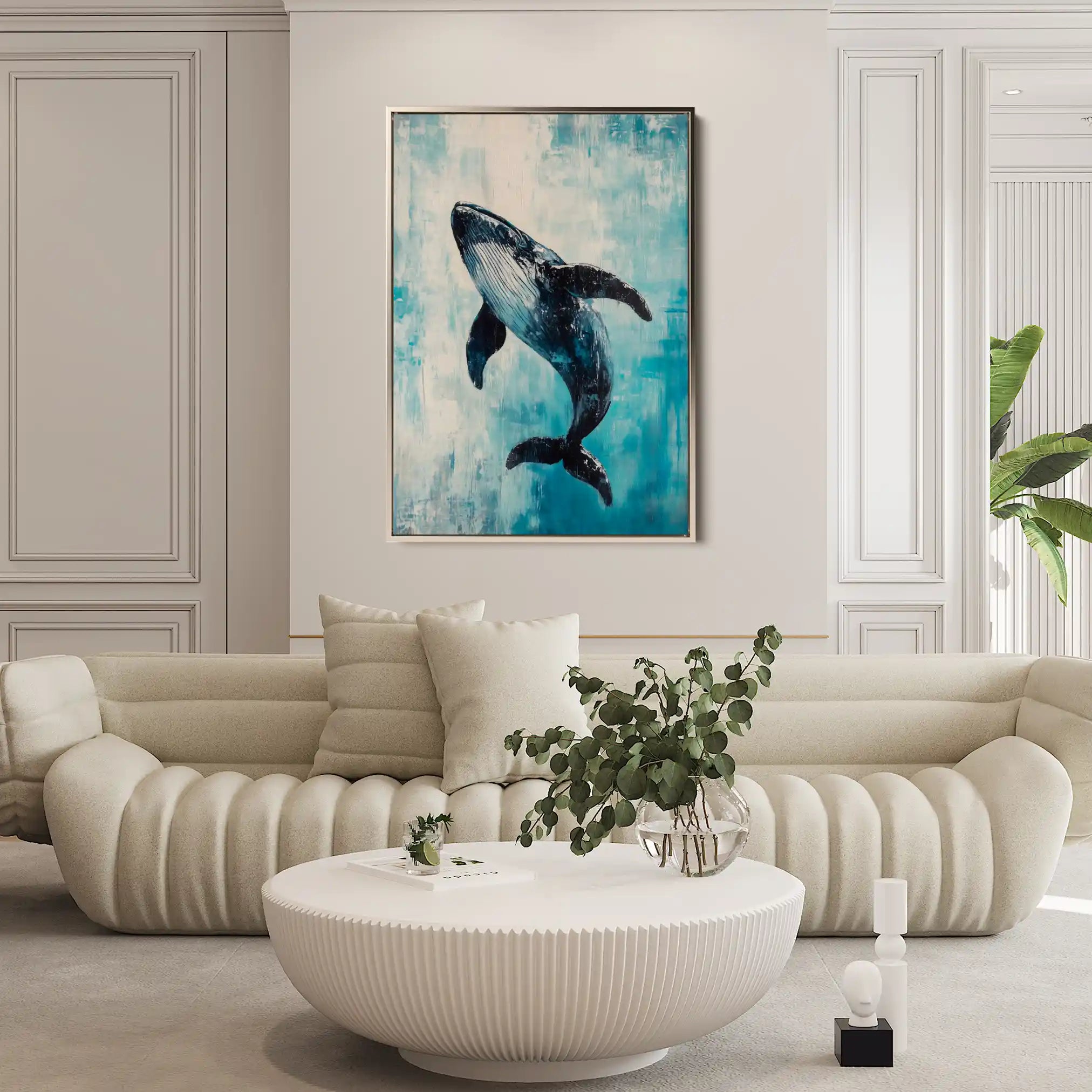Animals 178 Canvas Art 60 x 40 cm / Black