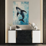 Animals 178 Canvas Art 60 x 40 cm / Black