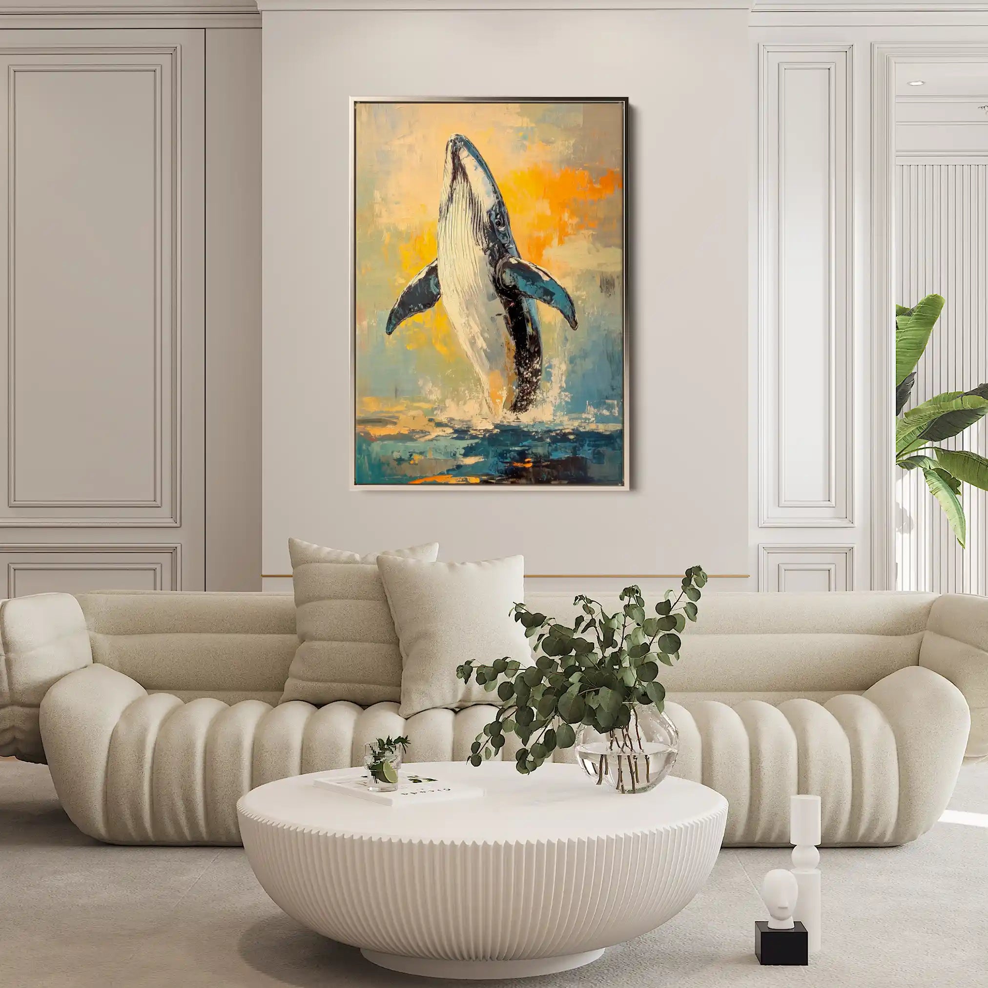 Animals 179 Canvas Art 60 x 40 cm / Black