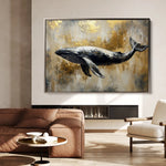 Animals 180 Canvas Art 60 x 40 cm / Black