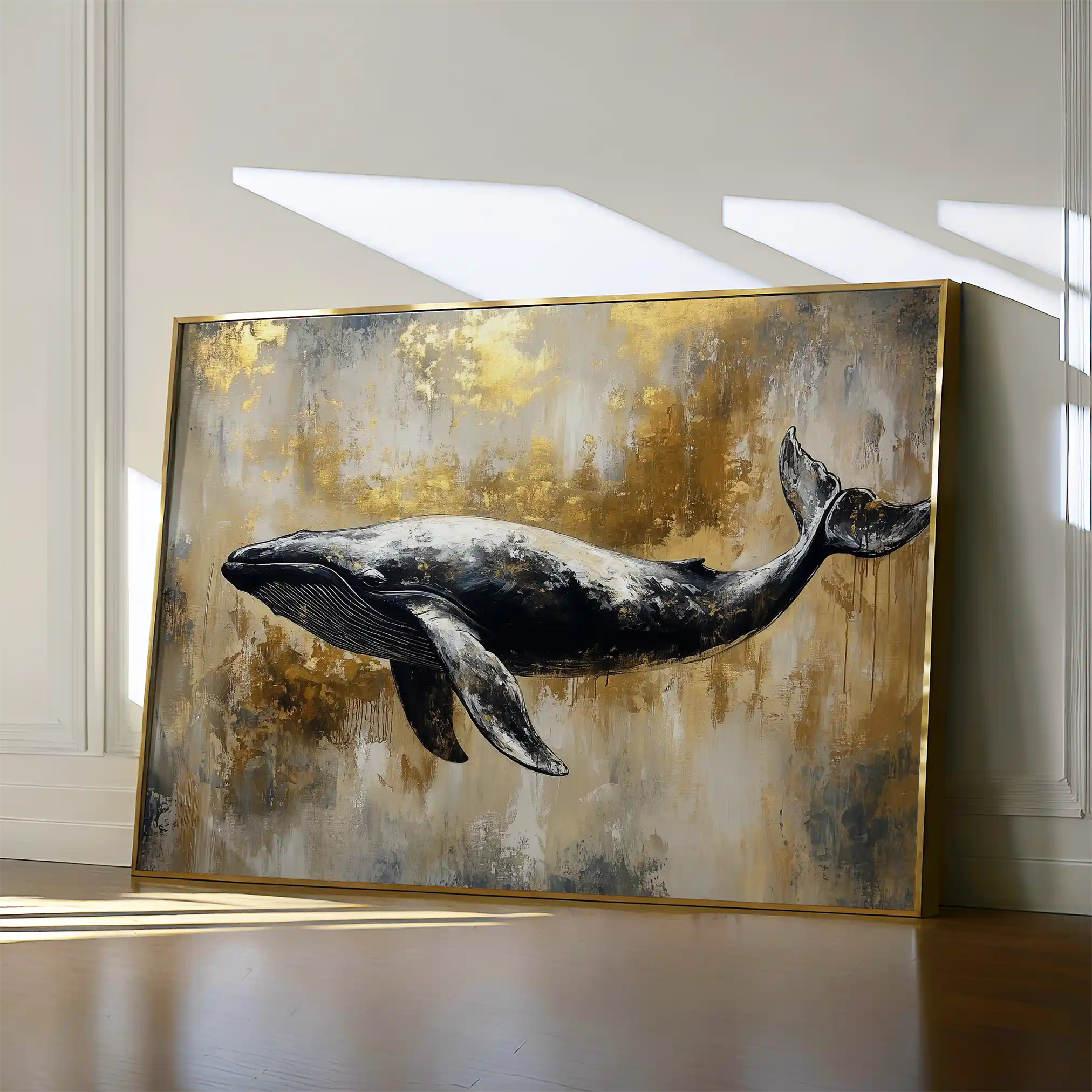 Animals 180 Canvas Art 60 x 40 cm / Black