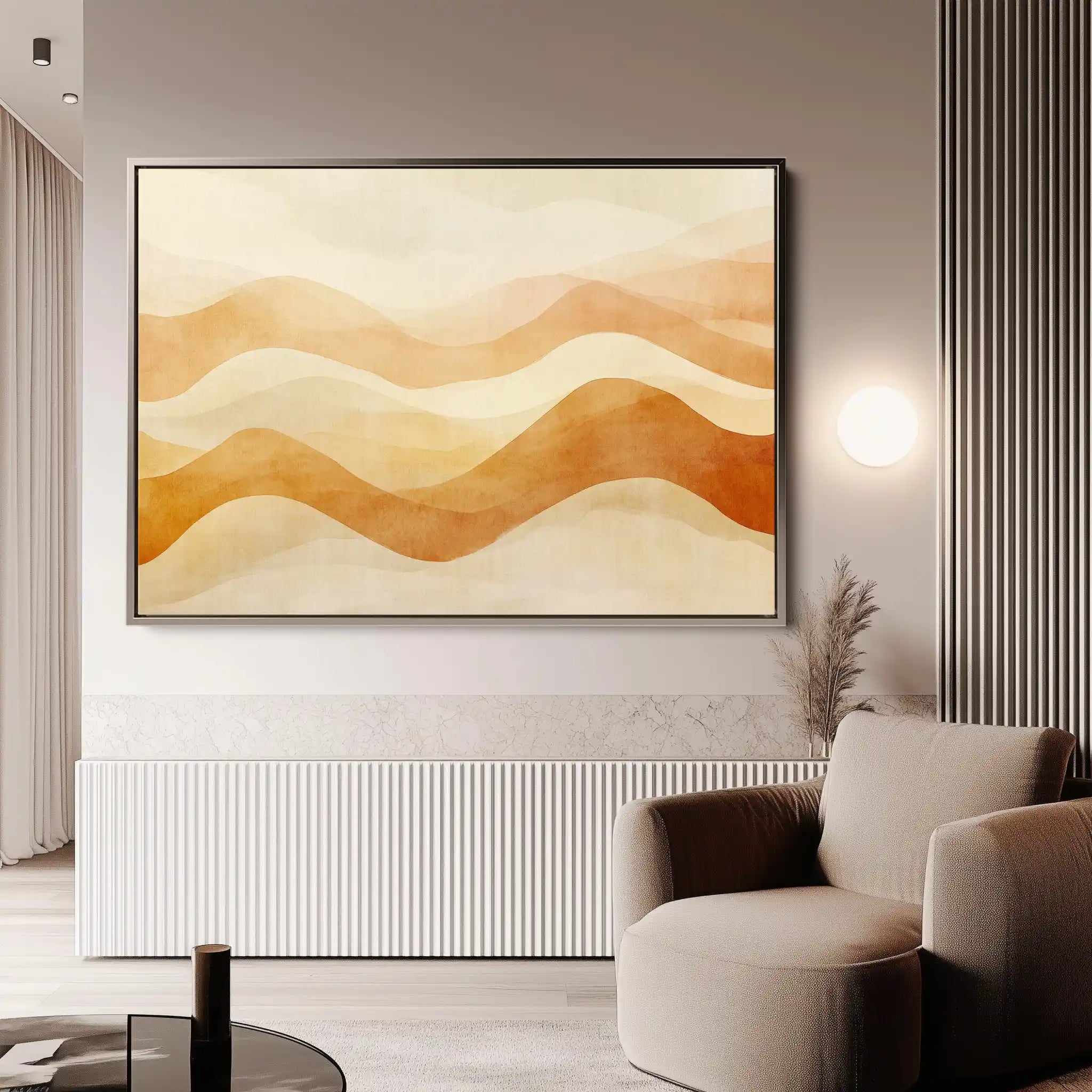 Boho 180 Canvas Art 60 x 40 cm / Black