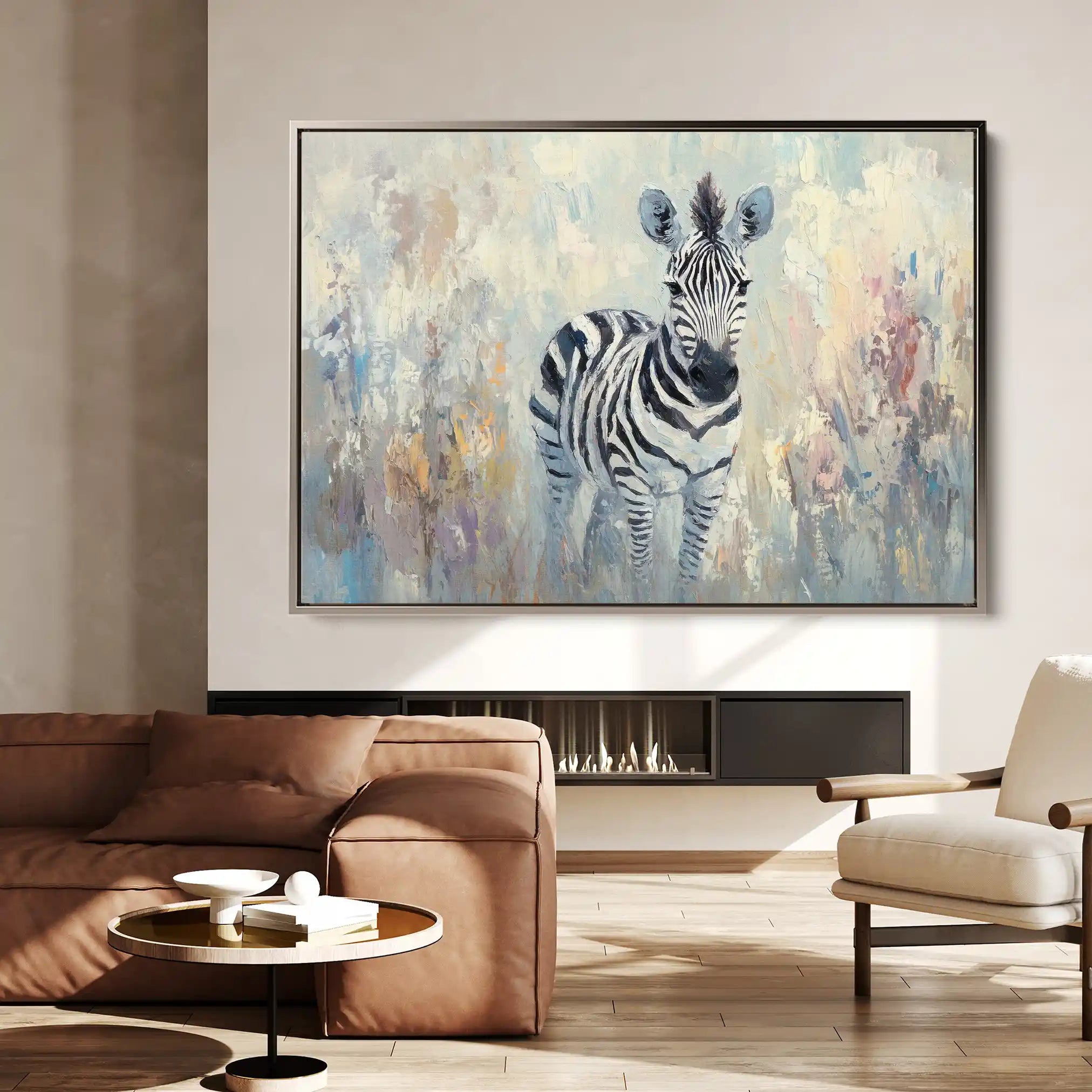 Animals 181 Canvas Art 60 x 40 cm / Black