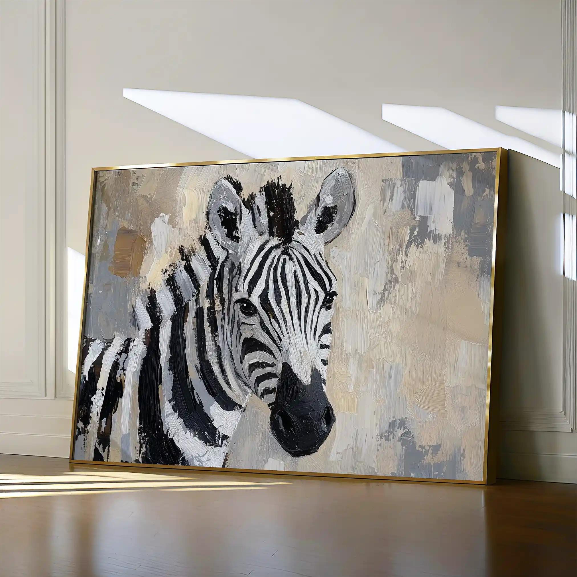 Animals 182 Canvas Art 60 x 40 cm / Black