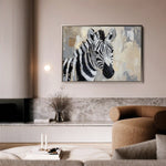 Animals 182 Canvas Art 60 x 40 cm / Black