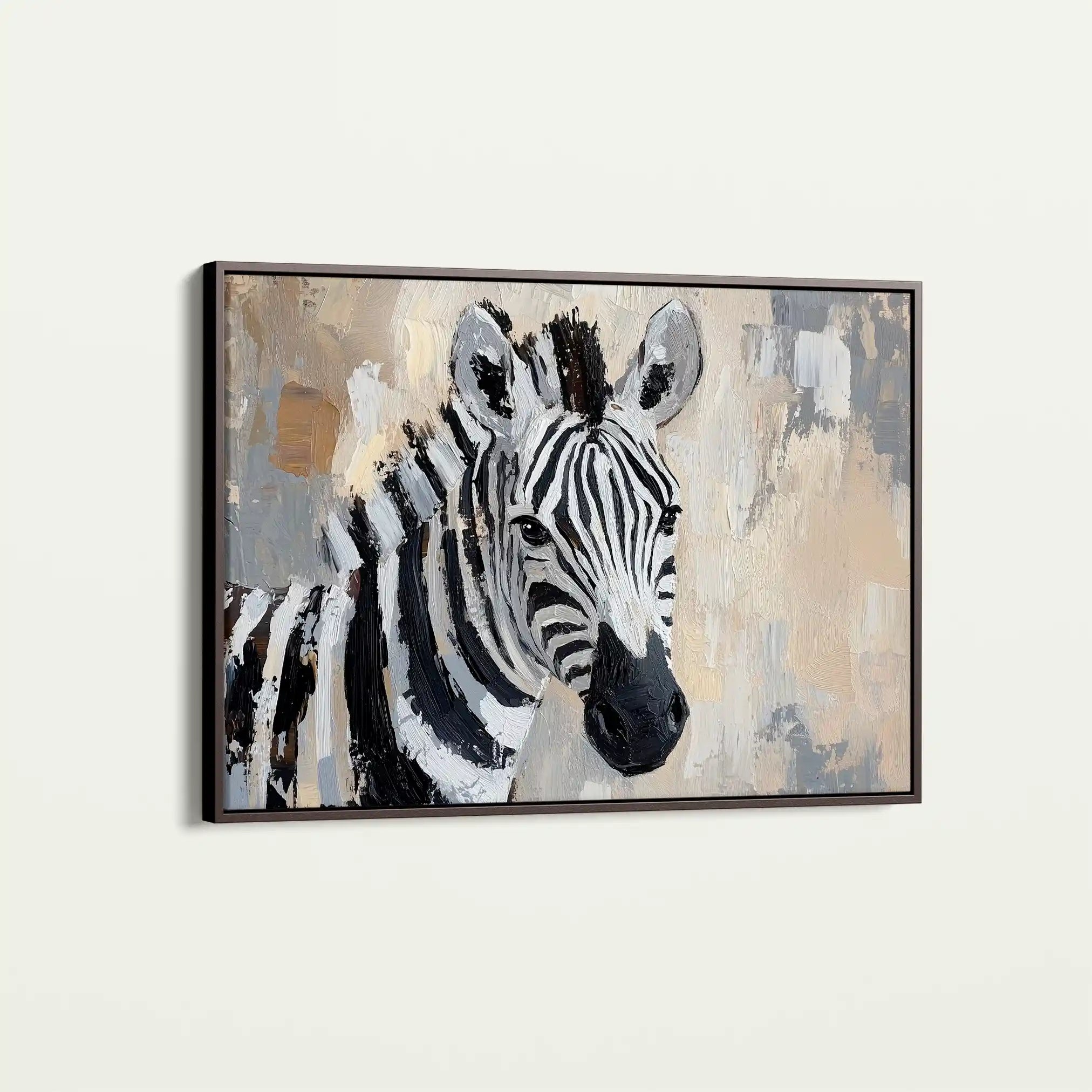 Animals 182 Canvas Art 60 x 40 cm / Black