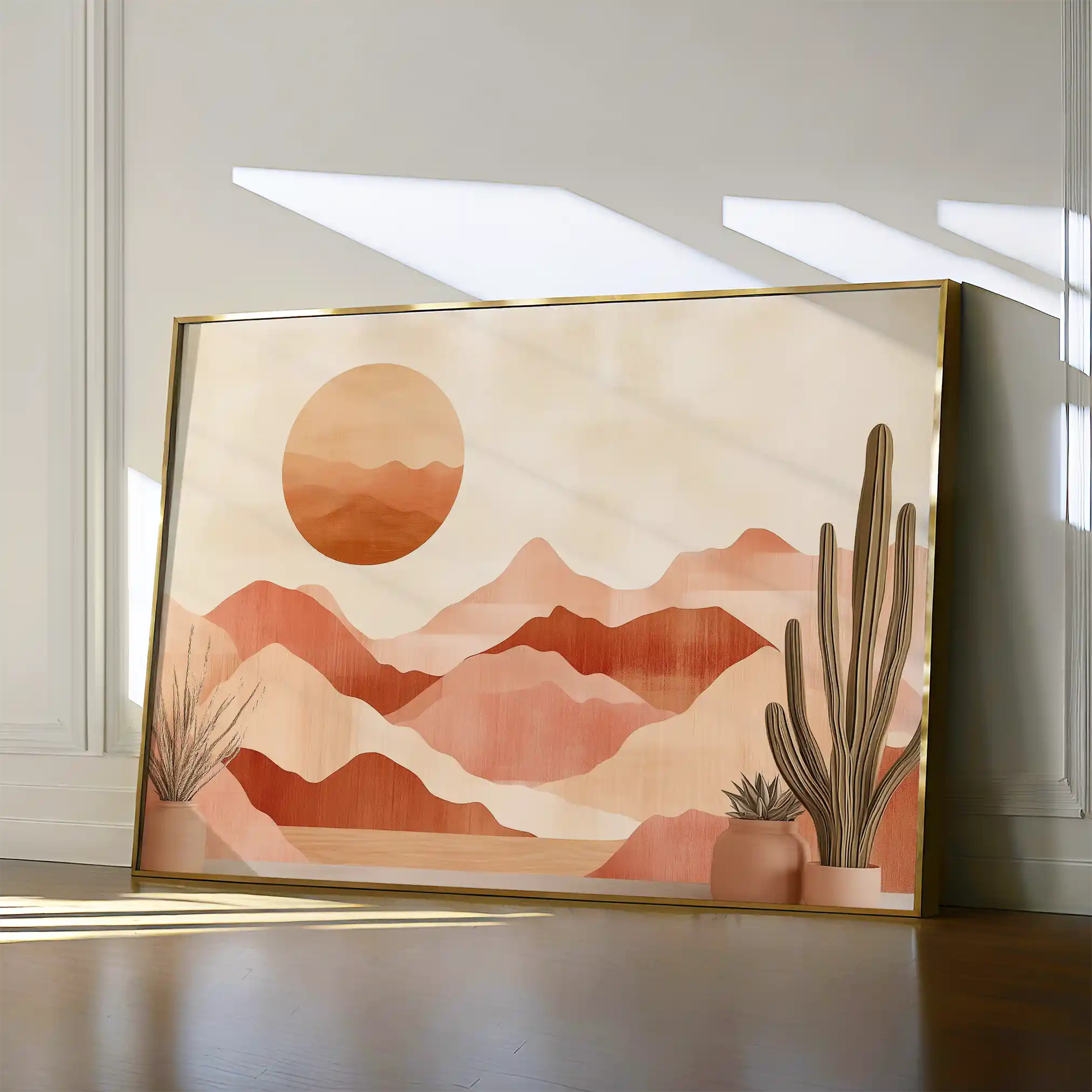 Boho 182 Canvas Art 60 x 40 cm / Black