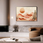 Boho 182 Canvas Art 60 x 40 cm / Black