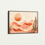 Boho 182 Canvas Art 60 x 40 cm / Black