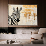 Animals 183 Canvas Art 60 x 40 cm / Black
