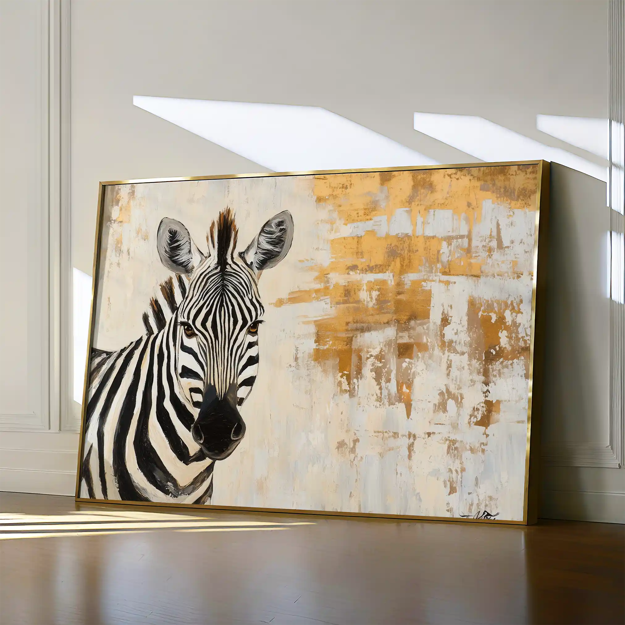 Animals 183 Canvas Art 60 x 40 cm / Black