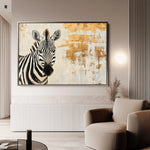 Animals 183 Canvas Art 60 x 40 cm / Black