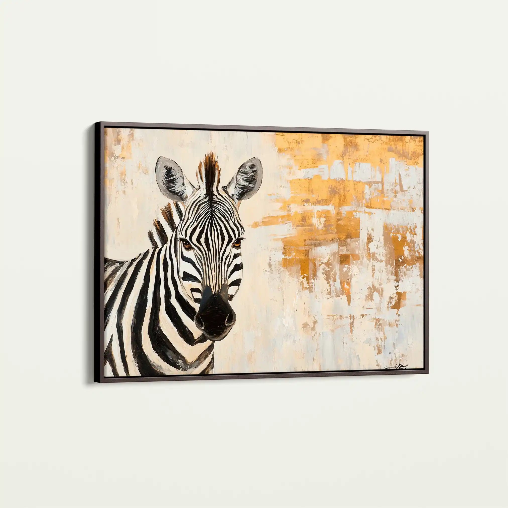 Animals 183 Canvas Art 60 x 40 cm / Black