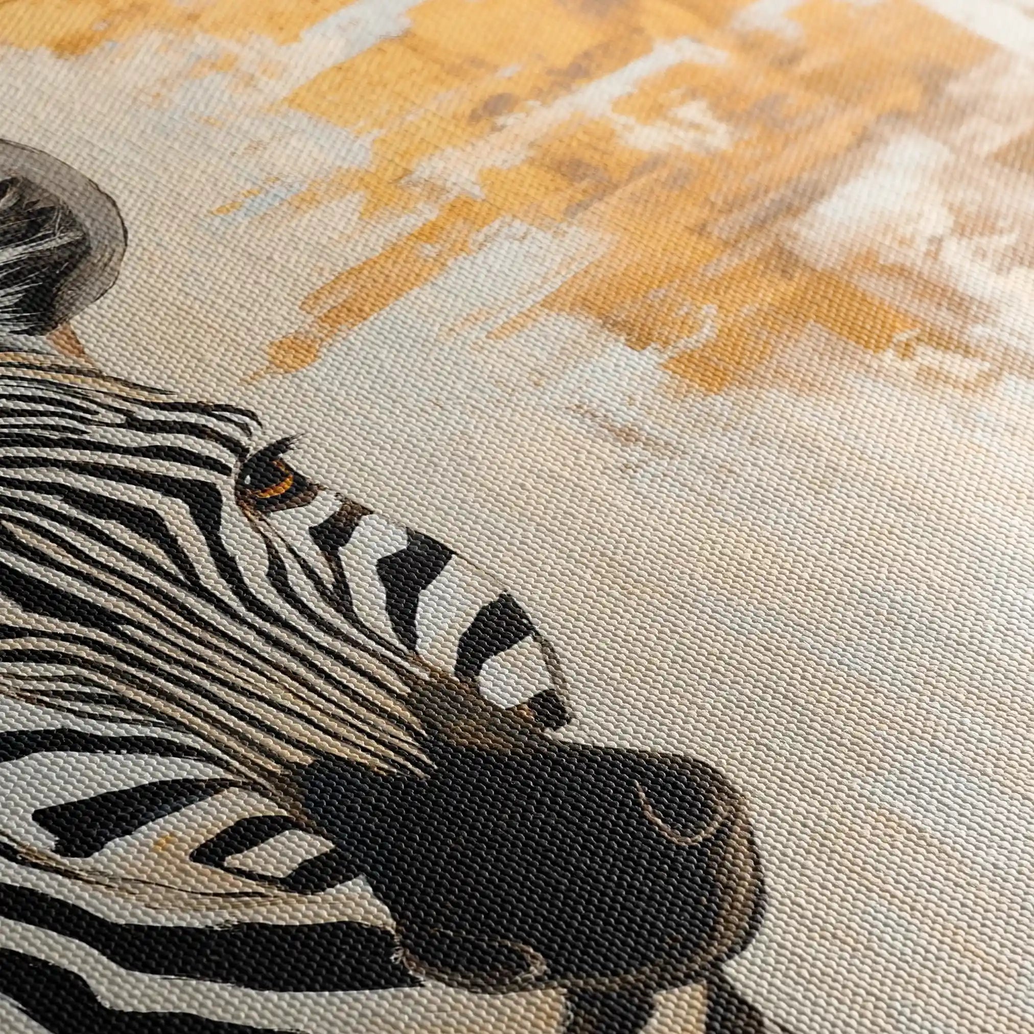 Animals 183 Canvas Art 60 x 40 cm / Black