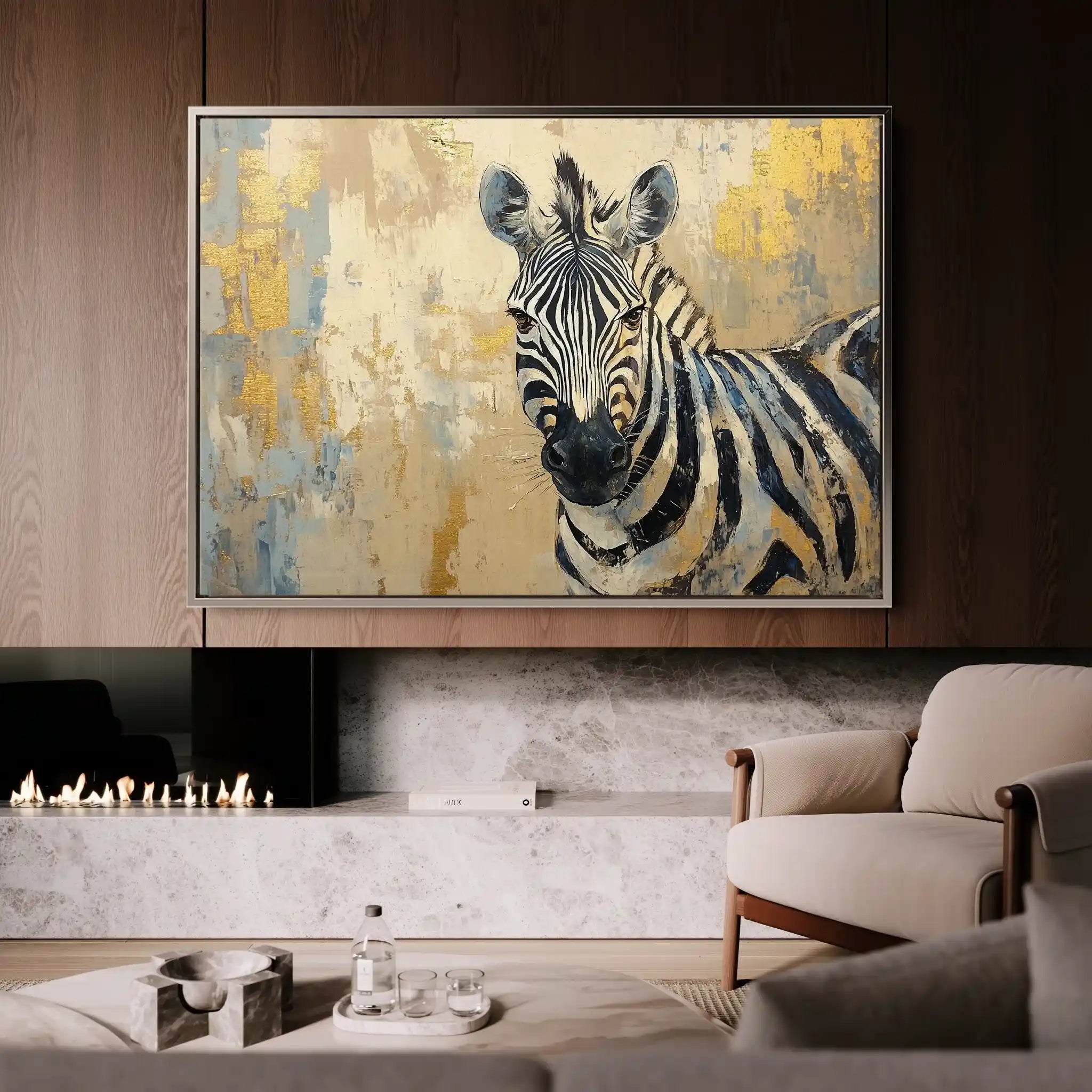 Animals 185 Canvas Art 60 x 40 cm / Black