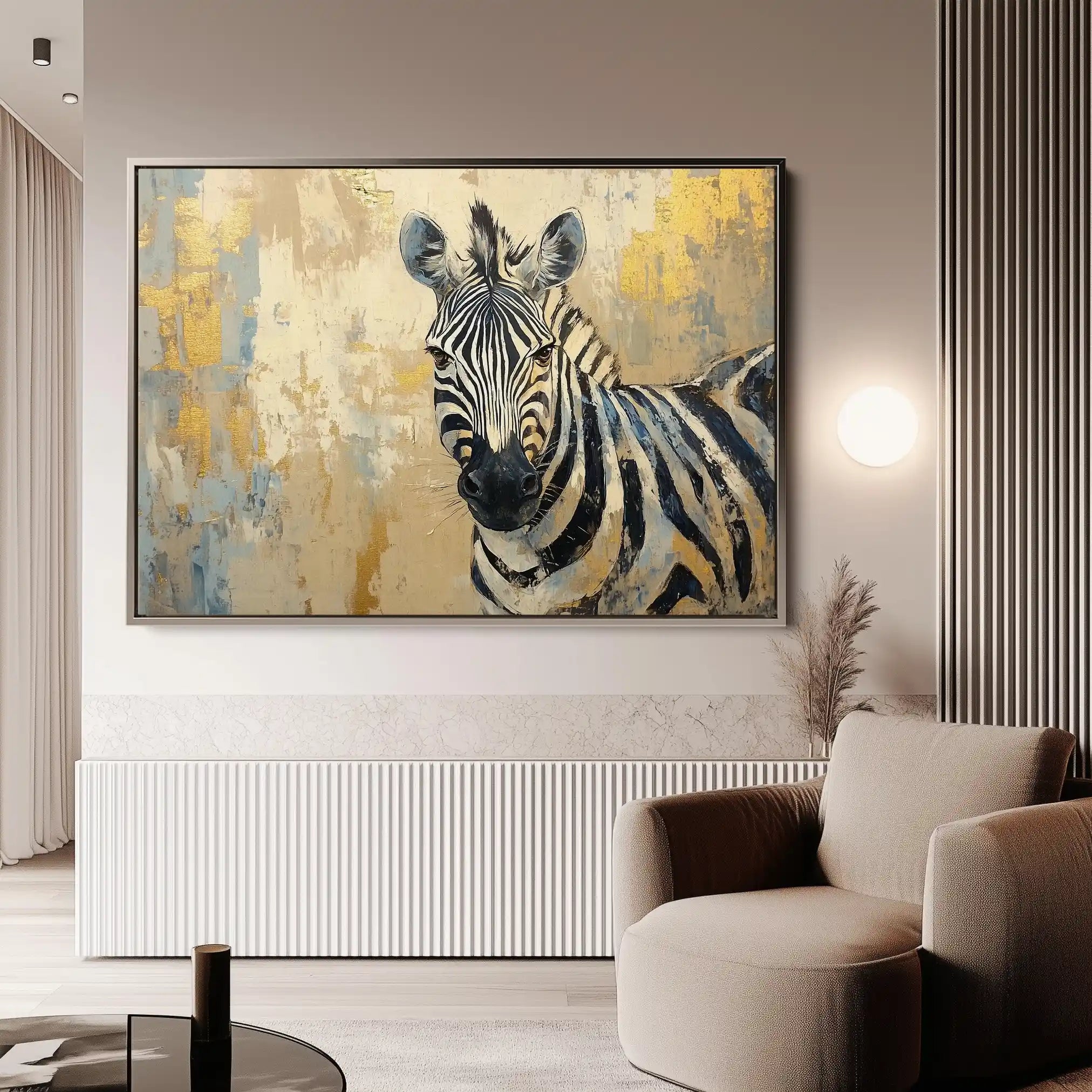 Animals 185 Canvas Art 60 x 40 cm / Black