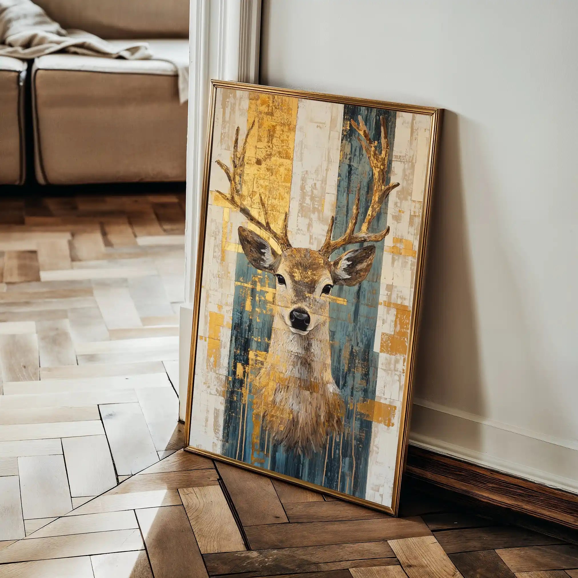 Animals 186 Canvas Art 60 x 40 cm / Black