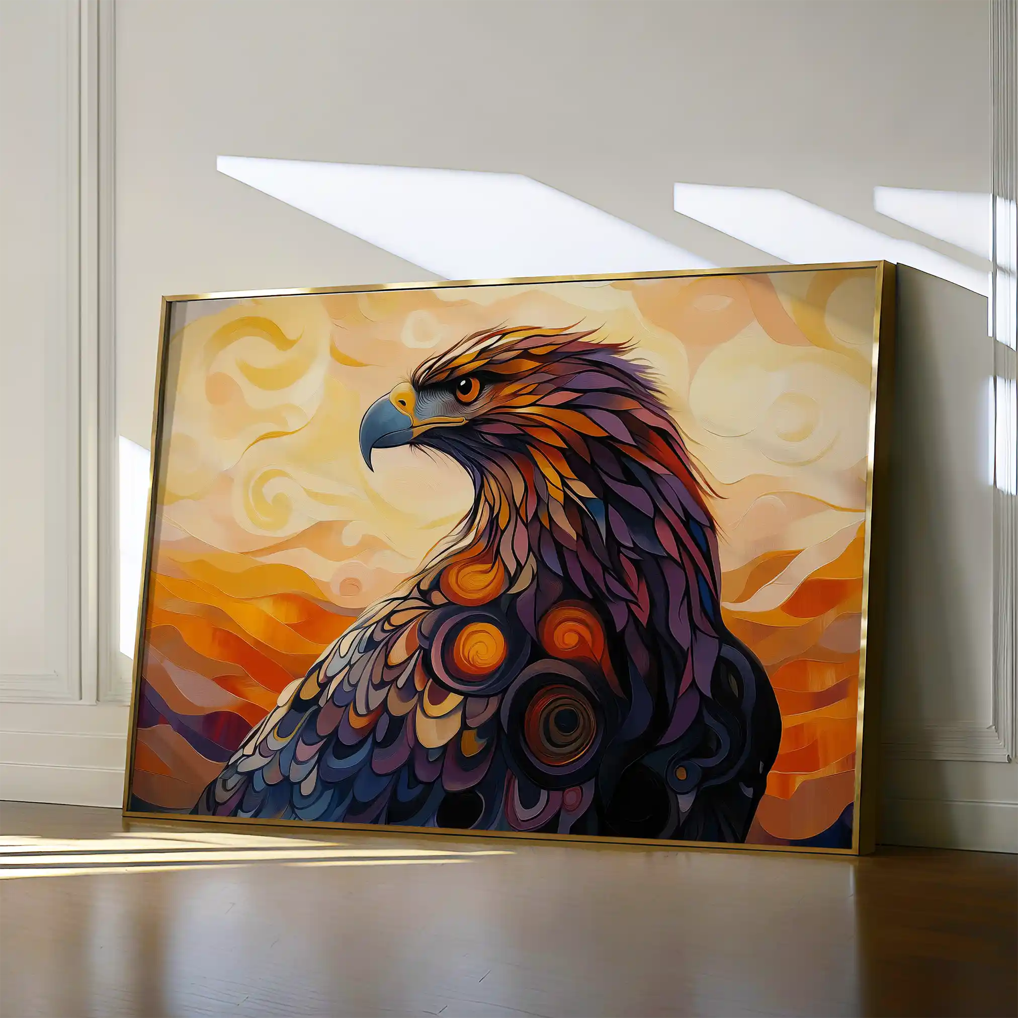 Animals 187 Canvas Art 60 x 40 cm / Black