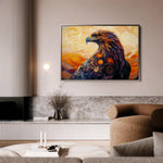 Animals 187 Canvas Art 60 x 40 cm / Black
