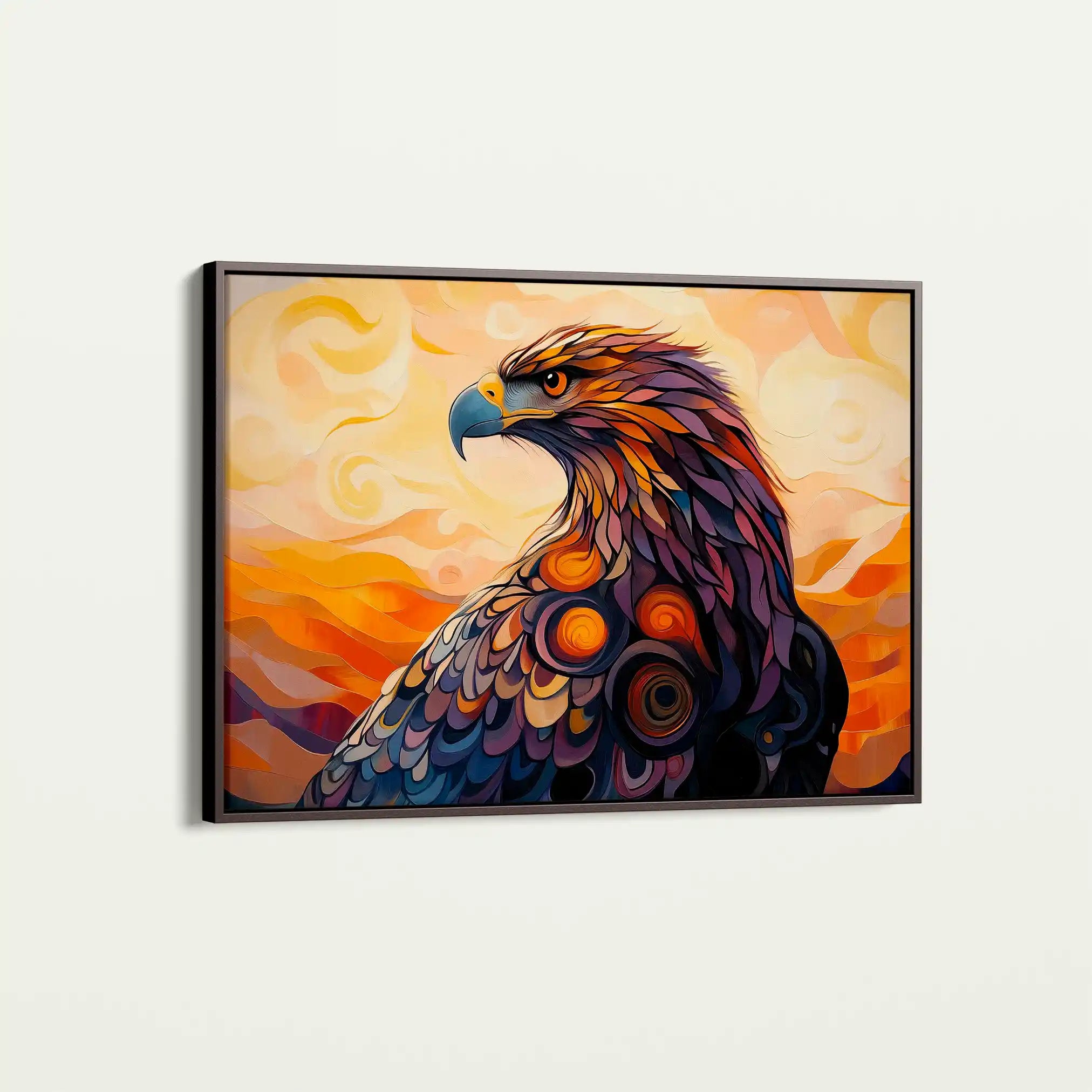 Animals 187 Canvas Art 60 x 40 cm / Black