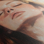 Portrait 187 Canvas Art 60 x 40 cm / Black