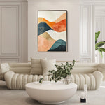 Boho 188 Canvas Art 60 x 40 cm / Black