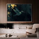 Animals 189 Canvas Art 60 x 40 cm / Black