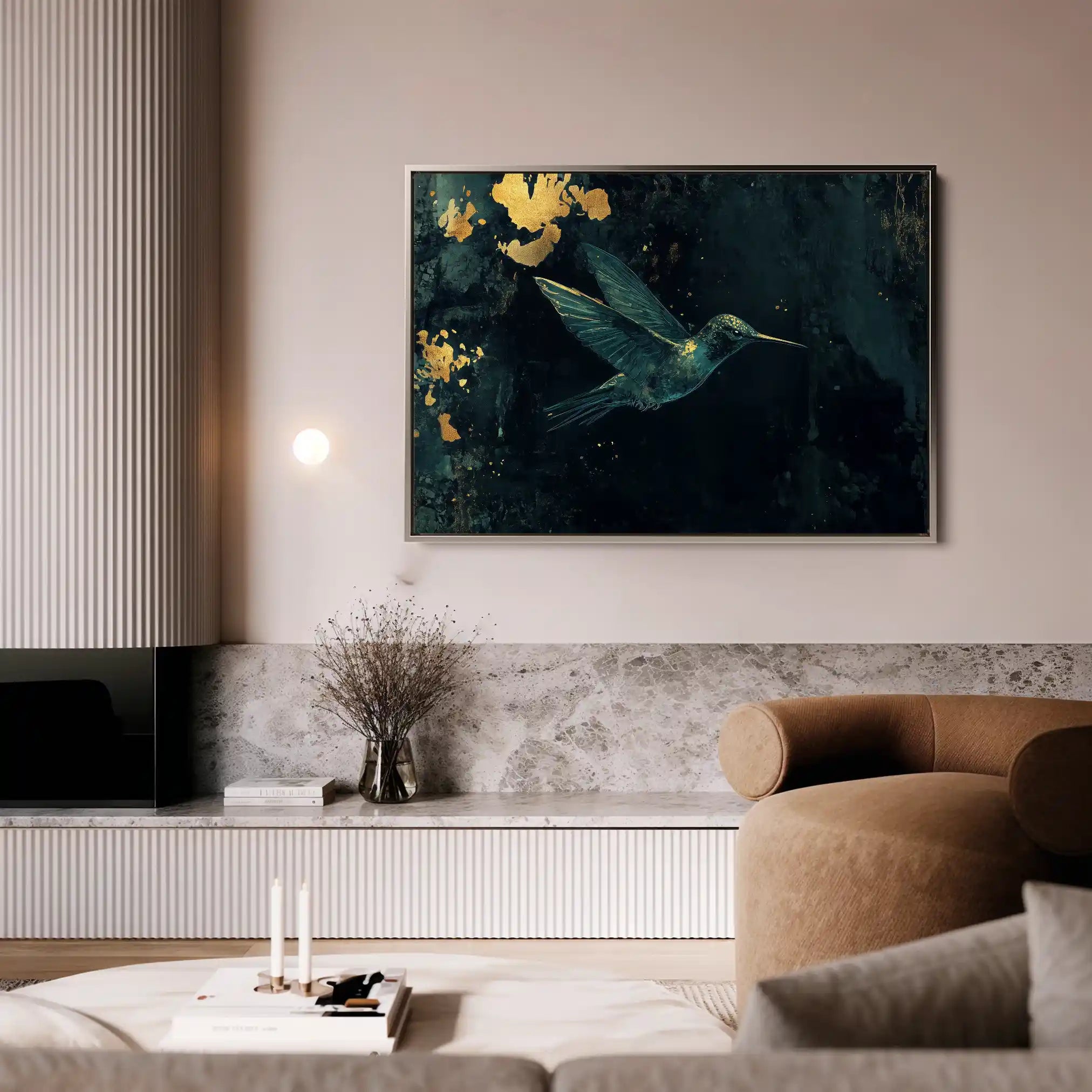 Animals 189 Canvas Art 60 x 40 cm / Black
